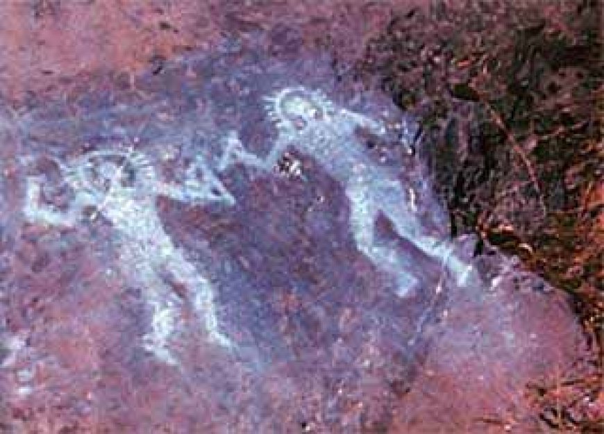 Pitture rupestri provenienti dall'Australia