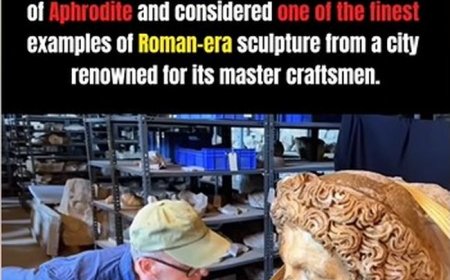 Scoperto busto marmoreo di Zeus nell'antica città di Afrodisia
