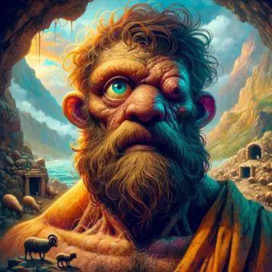 Racconto leggendario di Polifemo nella mitologia greca