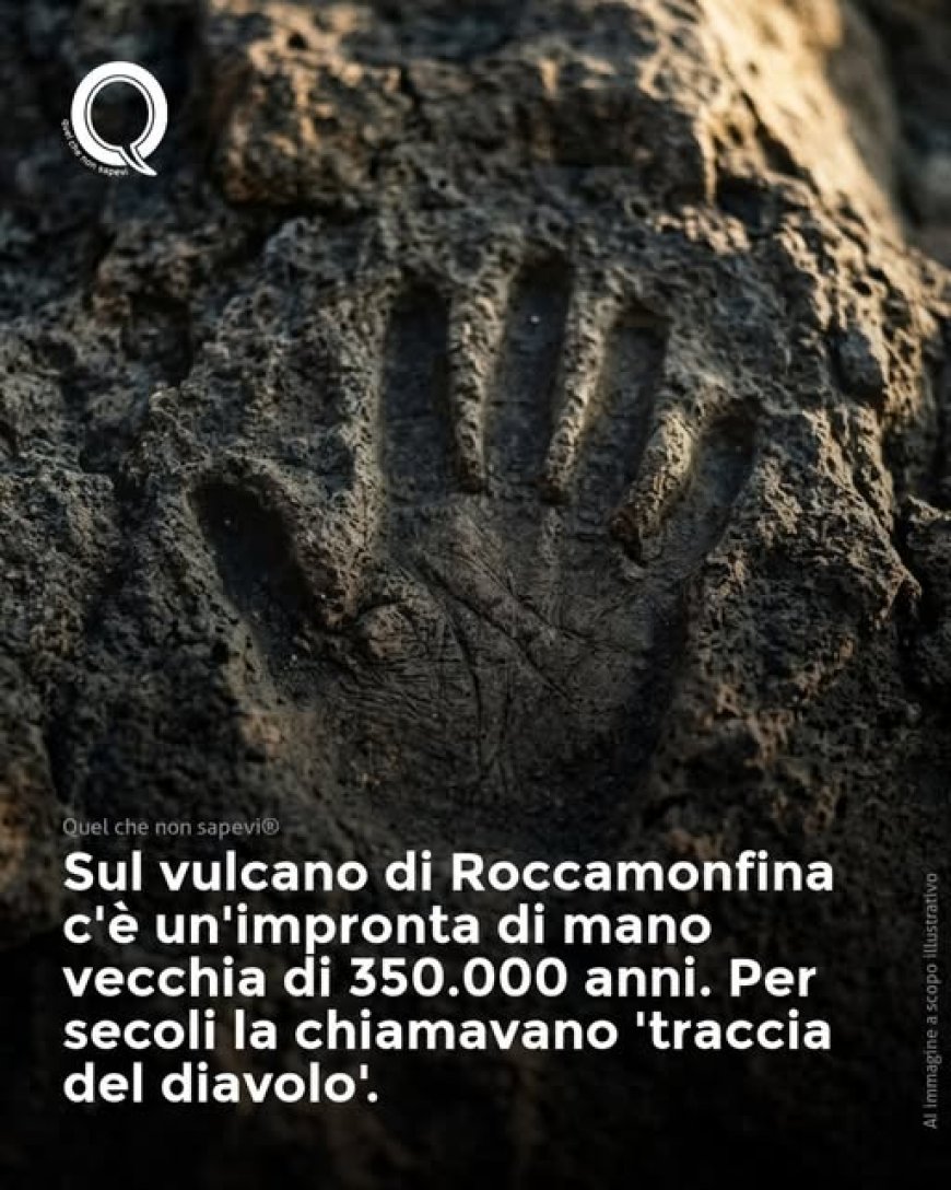 Per secoli chiamarono le sue orme 'tracce del diavolo'. Avevano torto.
