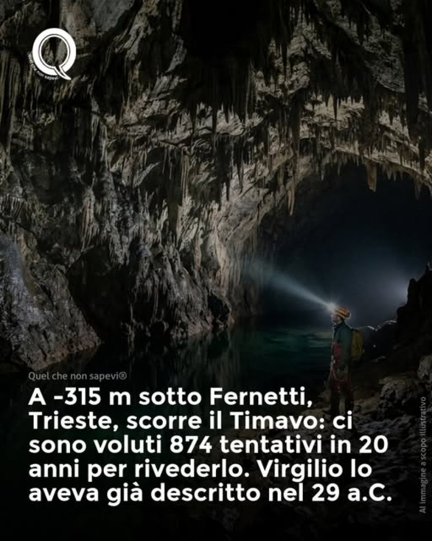 874 tentativi in 20 anni solo per aprire un buco sopra un fiume che esiste da sempre