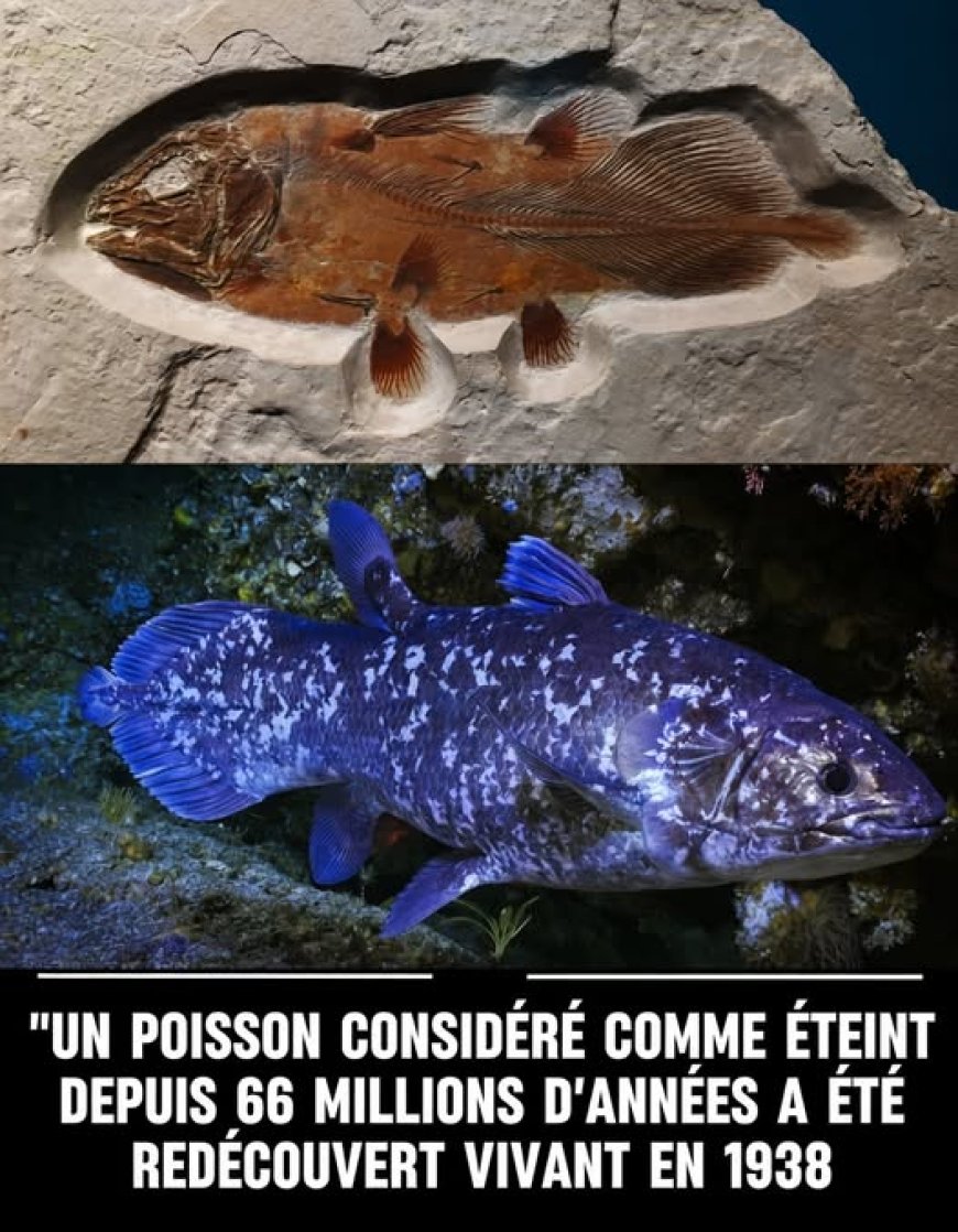 Per oltre 66 milioni di anni, il celacanto è esistito solo nella documentazione fossile: un pesce che si pensava si fosse estinto alla fine del periodo Cretaceo, insieme ai dinosauri