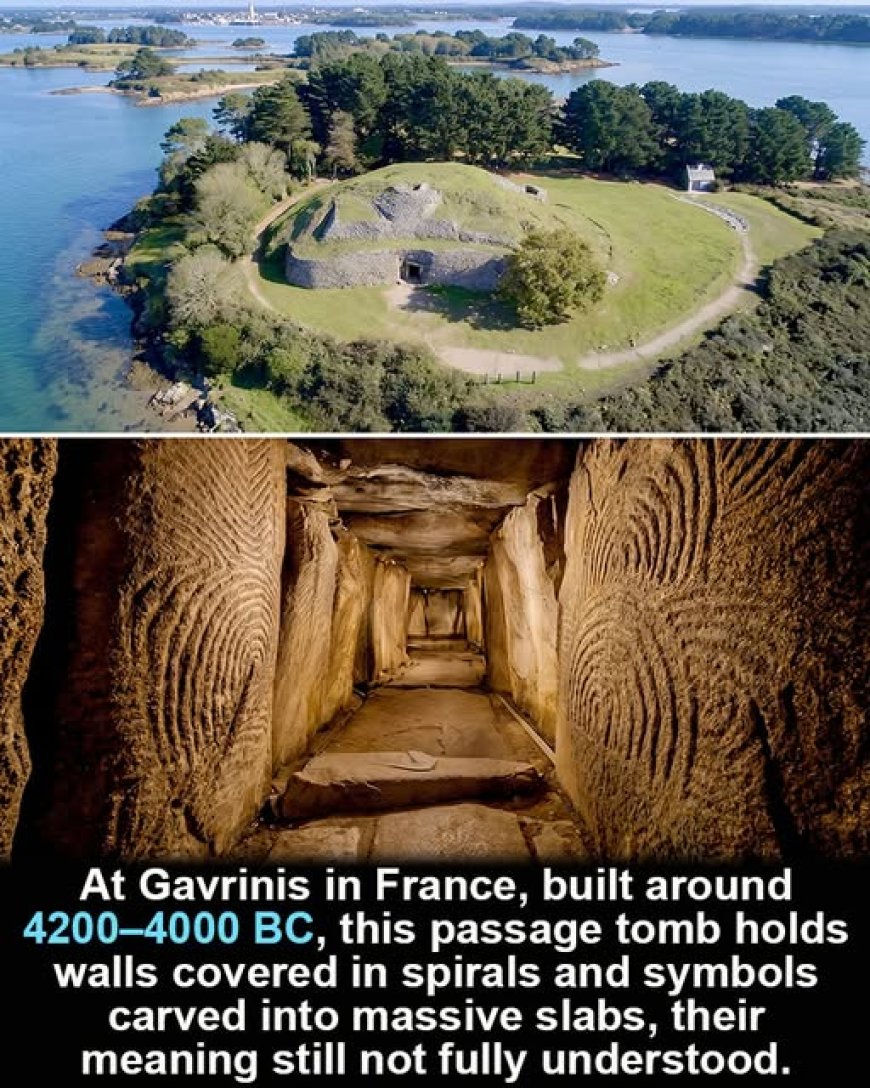 A Gavrinis, in Francia, costruita intorno al 4200–4000 a.C.