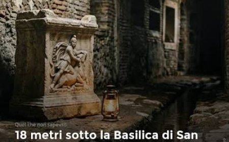 La Fonte Sacra del Dio Mithra sotto Roma Scendendo a oltre 10 metri sotto la Basilica di San Clemente a Roma