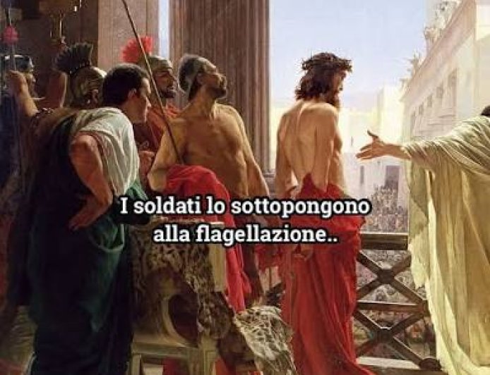 Le scale che GESÙ percorse dopo il suo arresto nel Getsemani